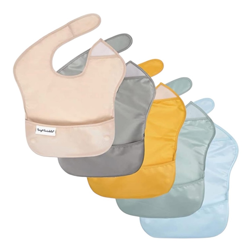 ✨BNWT - Tiny Twinkle Mess-Proof Baby Bib - Waterproof Bib - 5 Pack✨

Unisex